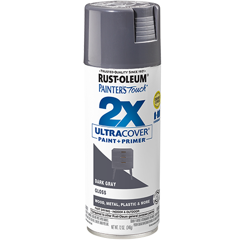 Rust-Oleum Painter's Touch® 2X Ultra Cover® Gloss Spray Paint (12 oz. Spray, Gloss Winter Gray)