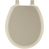 Mayfair by Bemis Cameron® Round Enameled Wood Toilet Seat Never Loosens Removes for Cleaning