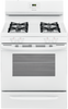 Frigidaire 30 Freestanding Gas Range with 4 Sealed Burners 5 cu. ft. Oven White