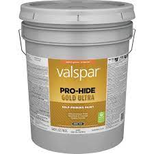 Valspar® Pro-Hide® Gold Ultra Interior Self-Priming Paint Semi-Gloss 5 Gallon Super One Coat White (5 Gallon, Super One Coat White)