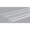 ClosetMaid 12 Ft. W. x 16 In. D. Contractor Pack Ventilated Shelf & Rod Closet Shelf, White (6-Pack)