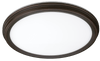 Eti Solid State Lighting 11″ Snap-Fit LowPro Color Preference® Flushmount with Warm 2000K Night Light – Oil Rubbed Bronze Finish