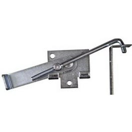 Jamb Latch Fits Barn Door Frames 1.5 & 3.5-In. Thick, Cam-Action, Zinc