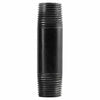 B & K Industries Black 1/4 Diameter Schedule 40 Nipples 2 1/2