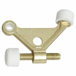 Hinge Pin Door Stop, Brass