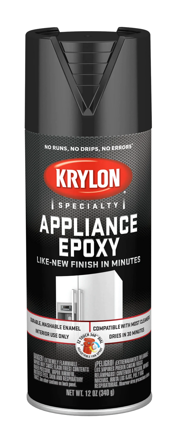 Krylon® Appliance Epoxy Spray Paint Gloss 12 oz. Black