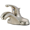 Hardware House 123662 Lavatory Faucet, Single Handle ~ Satin Nickel