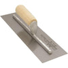 Marshalltown Finishing Trowel Carbon Steel 14 x 4 Straight Wood Handle