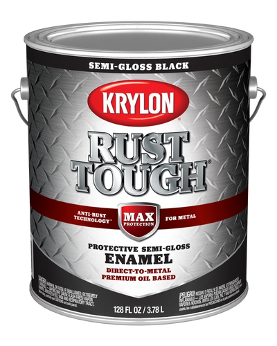 Valspar® Rust Tough® With Anti-Rust Technology™ Brush-On Enamel 1 Quart Black