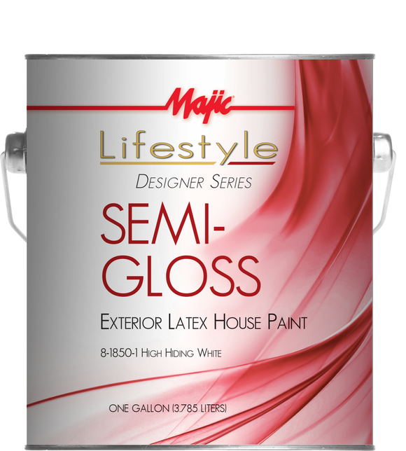 Yenkin Majestic Exterior Semi-Gloss High Hiiding White 1 Gallon