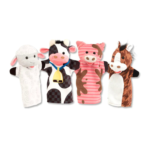 Melissa & Doug Farm Friends Hand Puppets