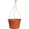 Southern Patio Dynamic Design 12″ Weave Hanging Basket, Terracotta