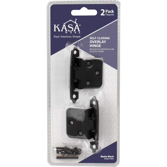 Kasaware KFHI-A-MB2 Selfclose Inset Hinge, 3/8