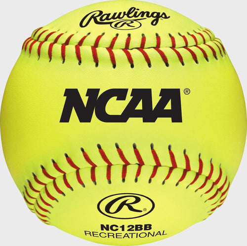 Rawlings 6 Gallon Bucket Of Nc12bb Softballs (18 Ea Balls) 12