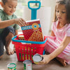 Melissa & Doug Fill & Roll Grocery Basket Play Set