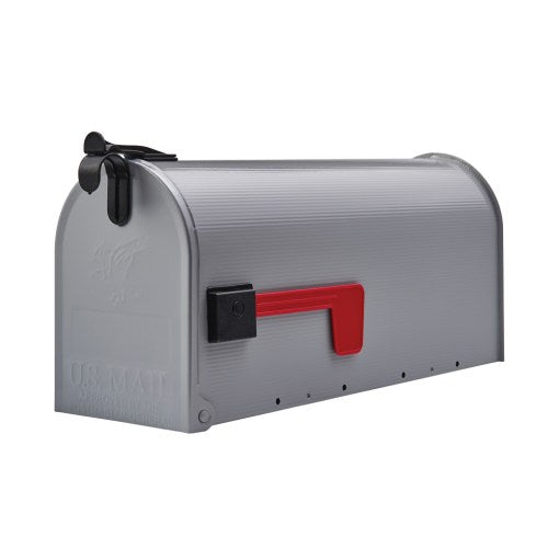 Gibraltar Grayson Post Mount Mailbox, Gray