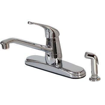 Hardware House 8348 Kitchen Faucet w/ Spray ~ Chrome