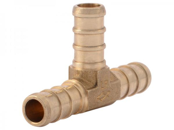 SharkBite Brass Crimp Tee 3/8 in. x 3/8 in. x 3/8 in.