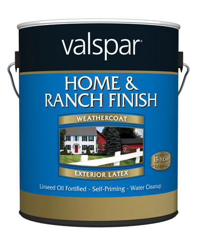 Valspar® Weathercoat Home & Ranch Finish 1 Gallon Flat White