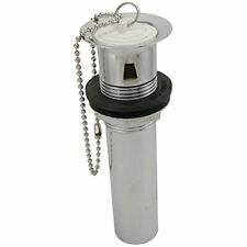 Plumb Pak P.O. Plugs. One Piece With Chain & Stopper. 1 1/4