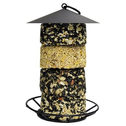 Heath Outdoor S-6: Stack'Ms Seed Cake Feeder (Length 6.5 in & Width 6.5 in & Height 9.5 in)