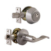 Design House  Stratford Entry Door Knob and Deadbolt in Satin Nickel