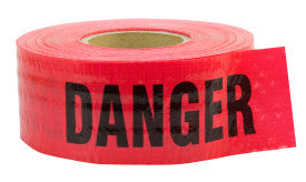 C.H Hanson Barricade Tape-DANGER 500'x3x5Mil Reinforced