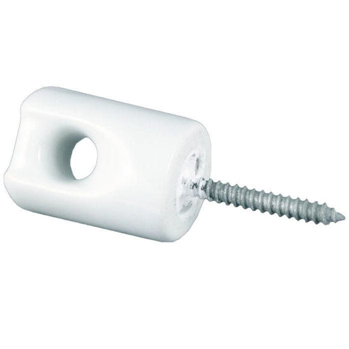 Zareba Ceramic Lag Screw Insulator, Small